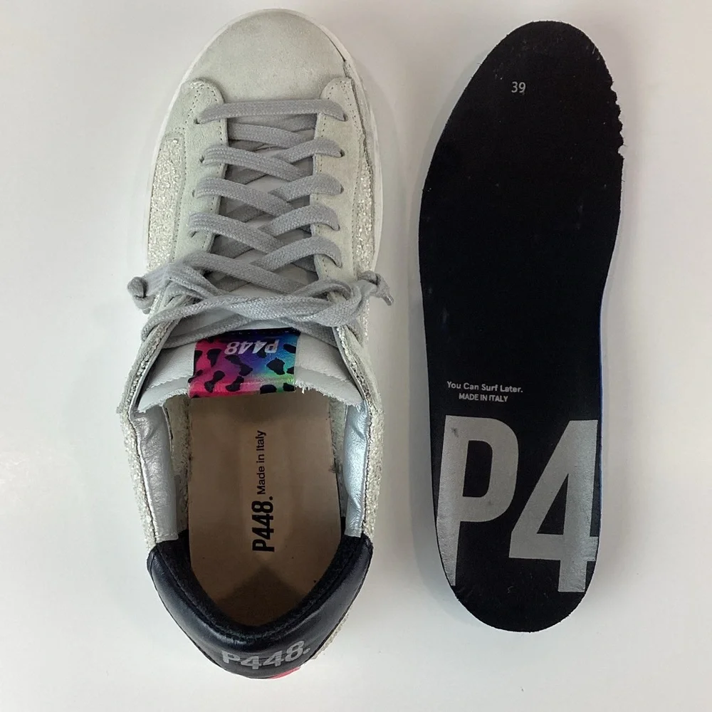 P448 John Glitter Sneakers | 39 / 8.5